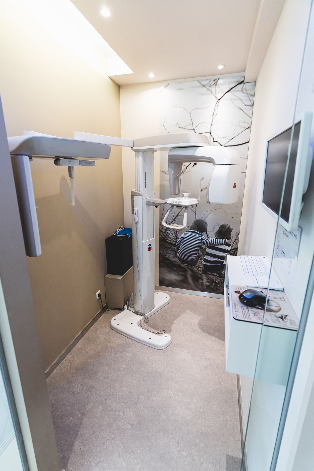 X-ray room — Somi Smile practice, Uccle, Brussels