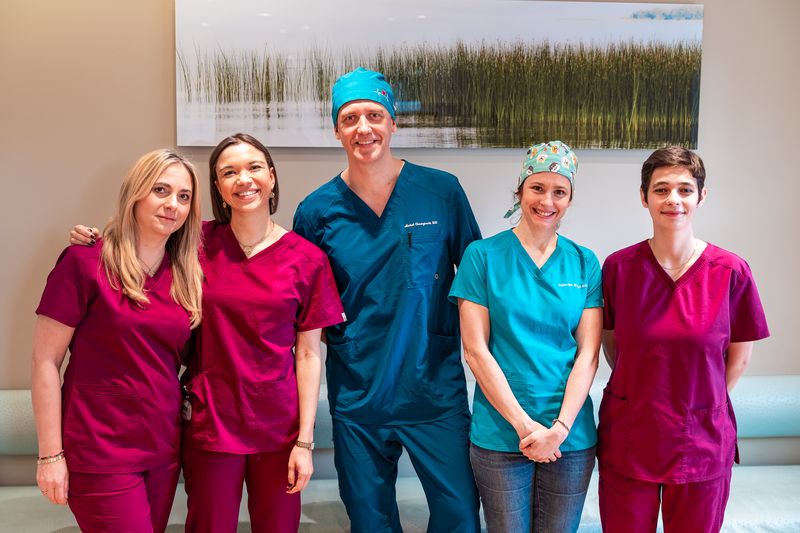 The team at work 8 — Somi Smile practice, Uccle, Brussels