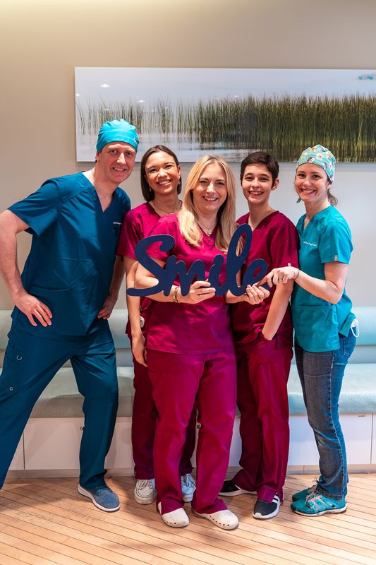 The team at work 10 — Somi Smile practice, Uccle, Brussels