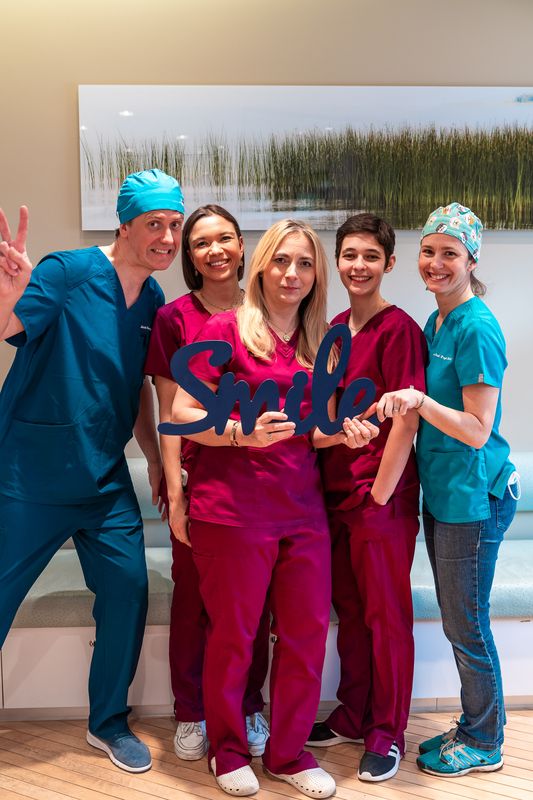 The team at work 11 — Somi Smile practice, Uccle, Brussels